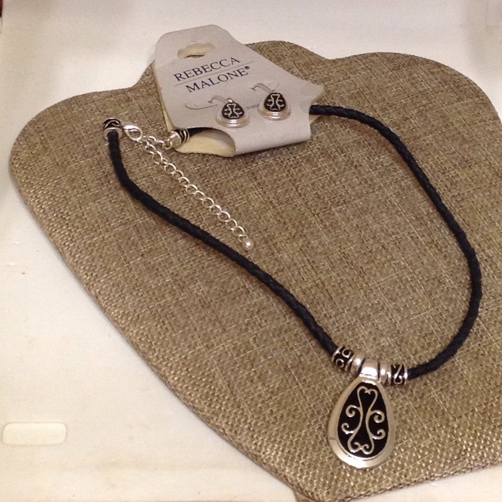 Rebecca Malone Necklace & Earring Set